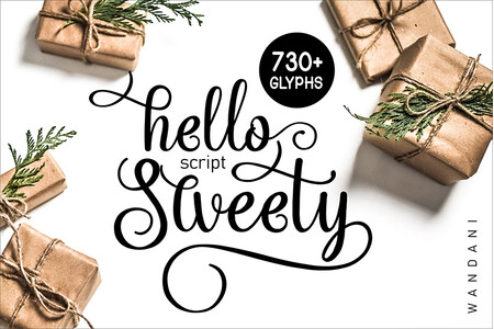 Hello Sweety font